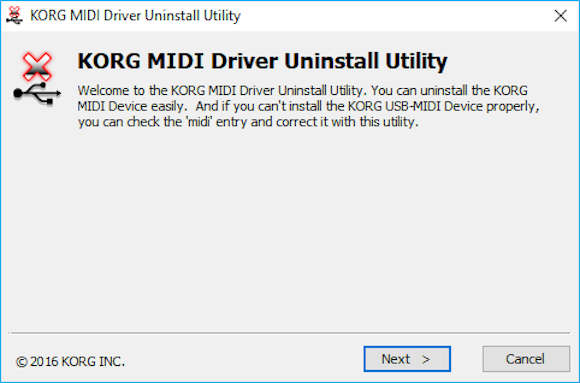 Windows is unable to recognize USB-MIDI – app Help